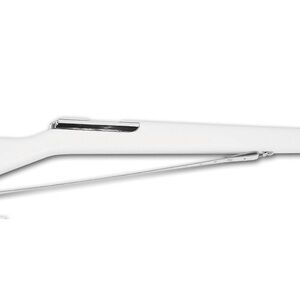 Elite 4 39" Color Guard Rifle (Silver Bolt and White Leather Strap)